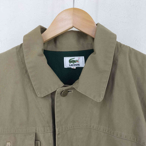 ラコステ LACOSTE 90S マルチポケット ワークジャケット メンズ 4