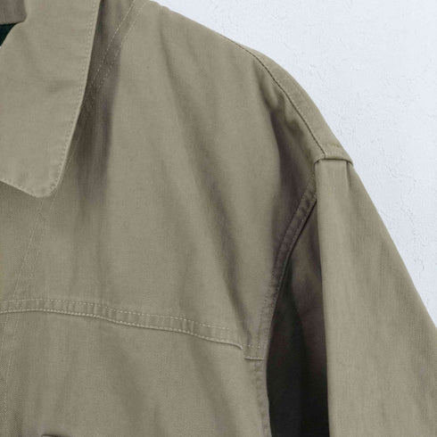 ラコステ LACOSTE 90S マルチポケット ワークジャケット メンズ 4