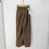 クラネ CLANE 23AW フェイクレザー ワイドパンツ レディース JPN:2