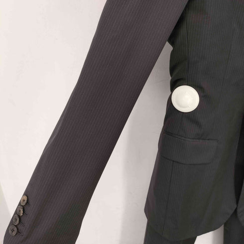 プラダ PRADA ピンストライプ スーツセットアップ メンズ 44R