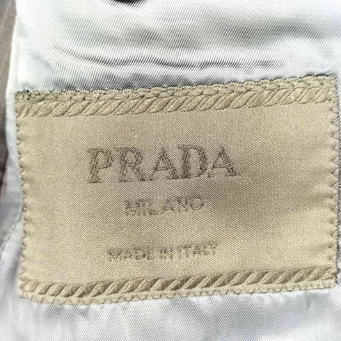 プラダ PRADA ピンストライプ スーツセットアップ メンズ 44R