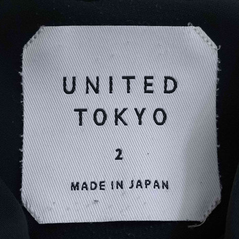 ユナイテッドトウキョウ UNITED TOKYO サテンオープンカラーロングスリーブシャツ メンズ JPN:2