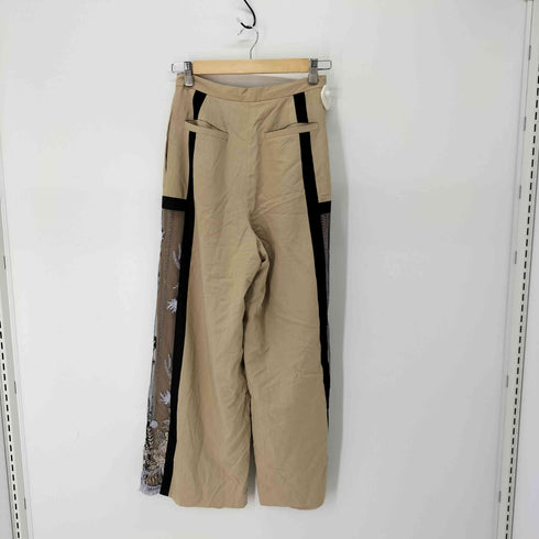ミューラル MURRAL 20SS framed flower pants レディース 36