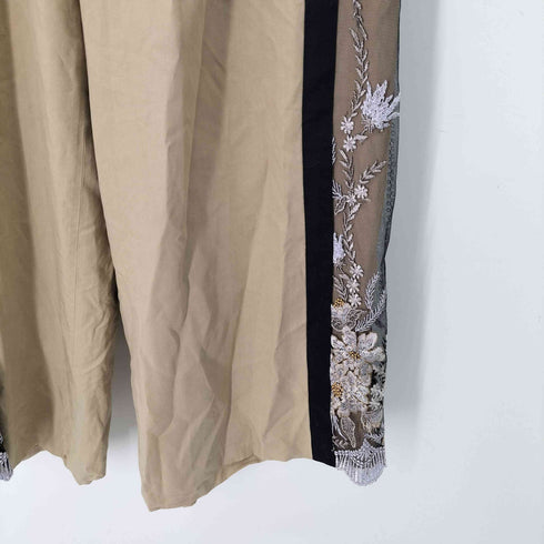 ミューラル MURRAL 20SS framed flower pants レディース 36