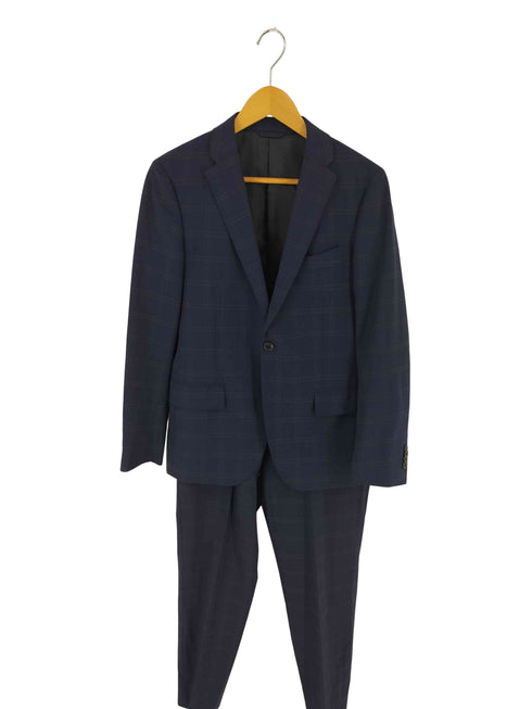 シンプリシテプリュス SIMPLICITE PLUS チェック テーラードジャケット パンツ セットアップ メンズ 46