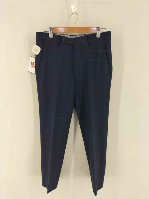 シンプリシテプリュス SIMPLICITE PLUS チェック テーラードジャケット パンツ セットアップ メンズ 46