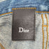 ディオールオム Dior HOMME 10SS クリス期 爪痕 ボタンフライ フロントフック デニムパンツ archive メンズ 29