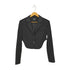 ザラ ZARA クロップド2Bテーラードジャケット レディース S