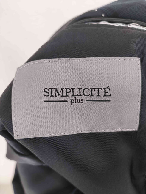 シンプリシテプリュス SIMPLICITE PLUS チェック テーラードジャケット パンツ セットアップ メンズ 46
