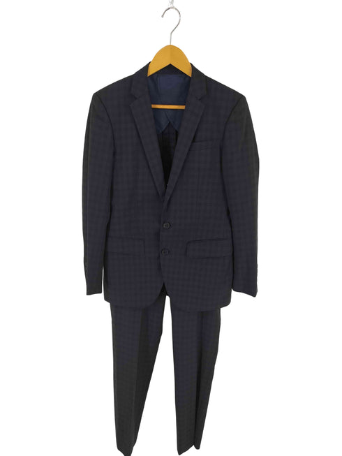 ナノユニバース NANO universe チェック テーラードジャケット パンツ セットアップ メンズ 46