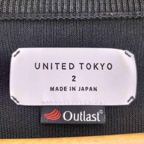 ユナイテッドトウキョウ UNITED TOKYO Outlast アウトラスト クルーネック ニット メンズ JPN:2