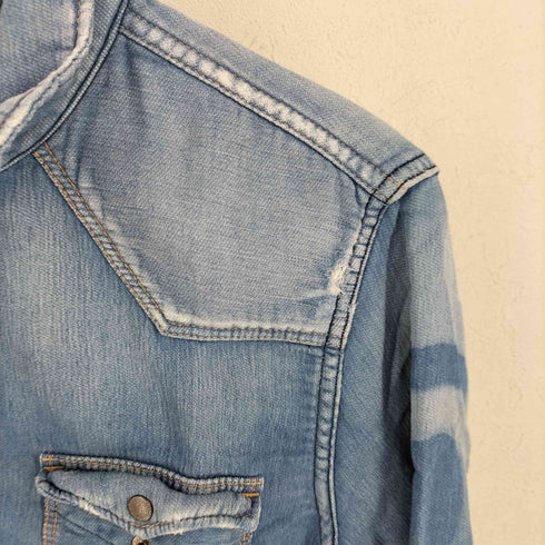 TAVERNITI SO JEANS デニムシャツ メンズ import:S