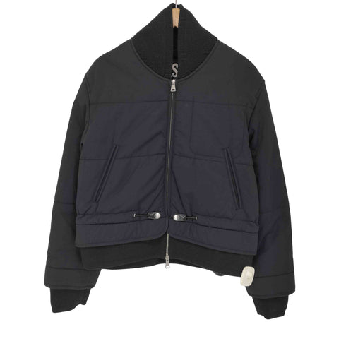 ディーゼル DIESEL グレン期 ダブルジップ リブ付き フライトジャケット ボンバージャケット ブルゾン メンズ import:S