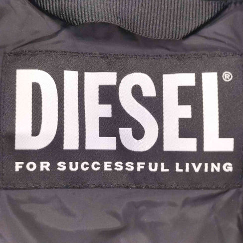 ディーゼル DIESEL グレン期 ダブルジップ リブ付き フライトジャケット ボンバージャケット ブルゾン メンズ import:S