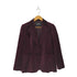 ハナエモリ HANAE MORI Deux ベロア2Bテーラードジャケット レディース 40