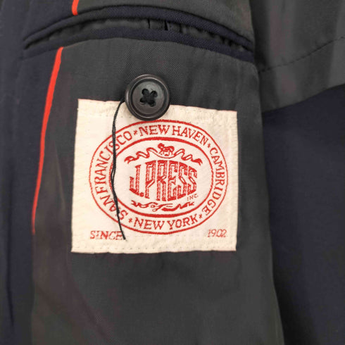 ジェイプレス J.PRESS 金ボタン ダブルブレストブレザー レディース C-8 W-76 T-180