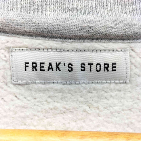 フリークスストア FREAKS STORE オーバーサイズ 裏起毛 クルーネック スウェット メンズ JPN:S