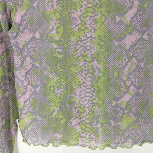 アディダスオリジナルス adidas Originals SNAKE MESH TOP スネーク メッシュトップ レディース JPN:L