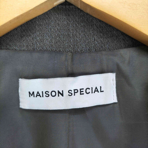 メゾンスペシャル MAISON SPECIAL ボックスシルエットジレ ベスト レディース FREE