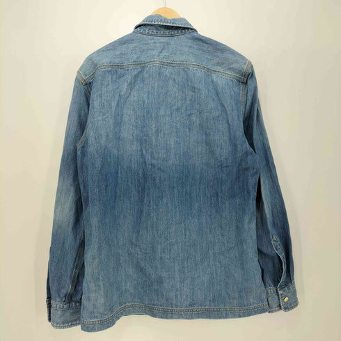 エルエルビーンシグネチャー L.L.Bean SIGNATURE レイクウォッシュ デニムシャツ メンズ import:M