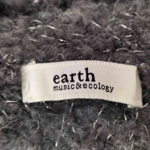 アースミュージックアンドエコロジー earth music&ecology MIXカラーブークレカーディガン レディース FREE