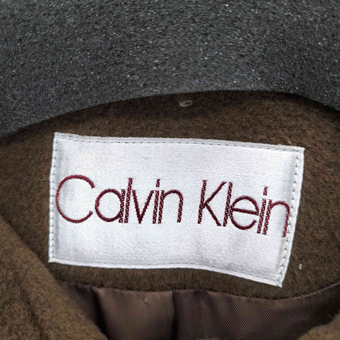 カルバンクライン CALVIN KLEIN ウールステンカラーコート レディース 79/88/156
