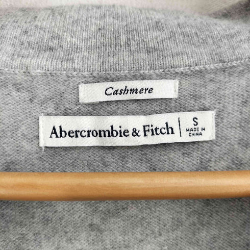 アバクロンビーアンドフィッチ Abercrombie & Fitch カシミヤ100 スキッパー ニット レディース import:S