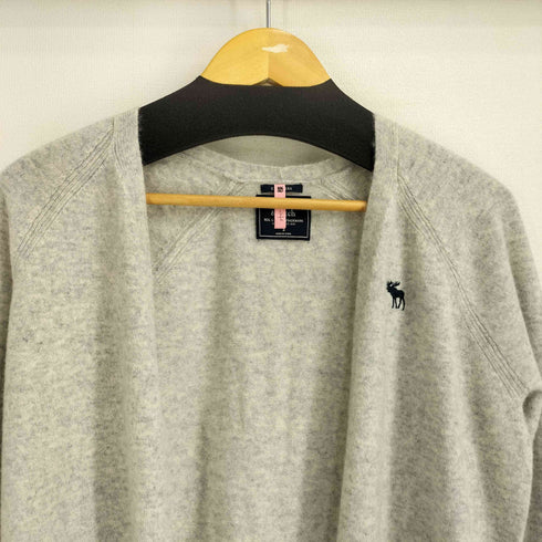アバクロンビーアンドフィッチ Abercrombie & Fitch カシミヤ100 ボタンレス ニットカーディガン レディース import:S