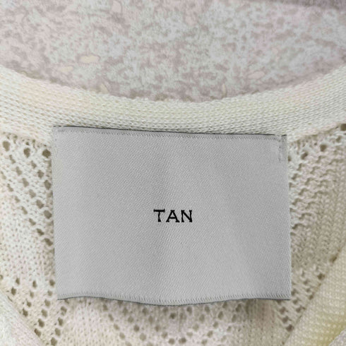 タン TAN LACY VEST レディース