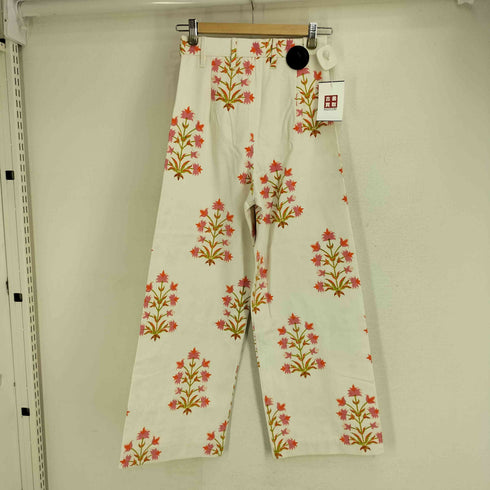 SZ Blockprints DISCO PANT LILY フラワープリント ディスコパンツ レディース JPN:XS