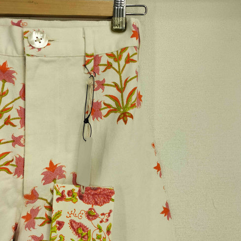 SZ Blockprints DISCO PANT LILY フラワープリント ディスコパンツ レディース JPN:XS