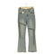 FOLLOWIN レースデザインフレアデニムパンツ Y2K レディース M