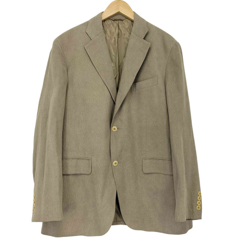 ニューヨーカー NEWYORKER フェイクスウェード2Bテーラードジャケット メンズ FL