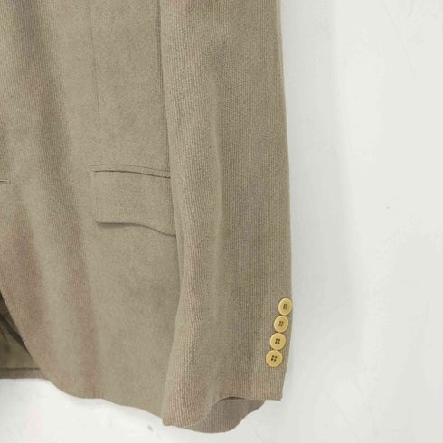 ニューヨーカー NEWYORKER フェイクスウェード2Bテーラードジャケット メンズ FL