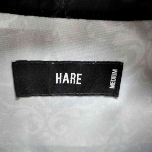 ハレ HARE 総柄 ポリエステル長袖シャツ メンズ JPN:M