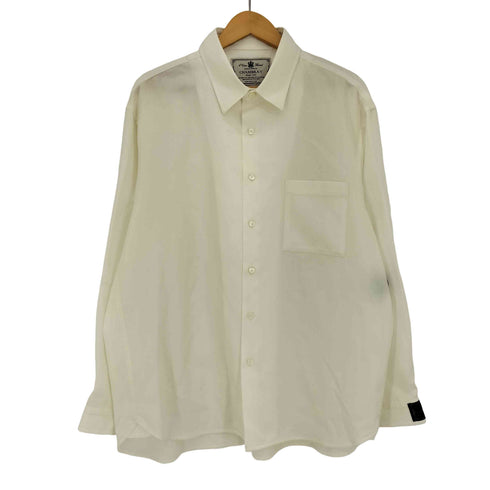 メゾンスペシャル MAISON SPECIAL 25aw 4 Colors Chambray Washable Wool Prime-Over Regular Collar Shirt メンズ JPN:2