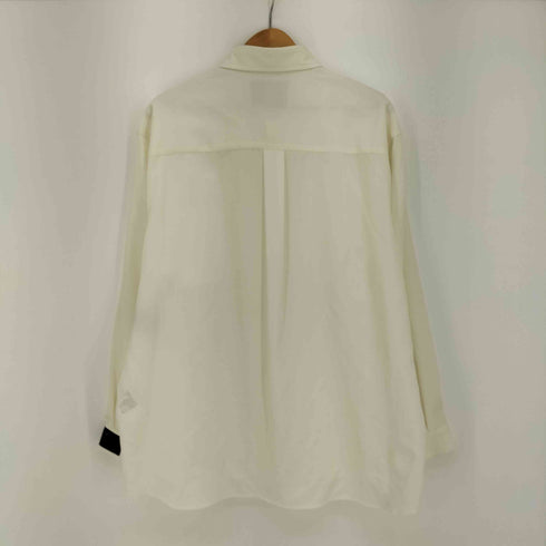 メゾンスペシャル MAISON SPECIAL 25aw 4 Colors Chambray Washable Wool Prime-Over Regular Collar Shirt メンズ JPN:2