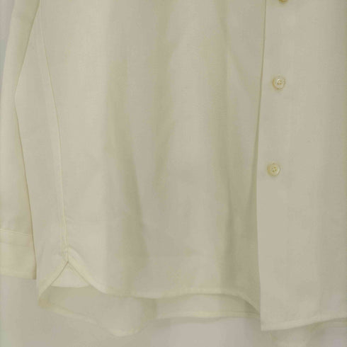 メゾンスペシャル MAISON SPECIAL 25aw 4 Colors Chambray Washable Wool Prime-Over Regular Collar Shirt メンズ JPN:2