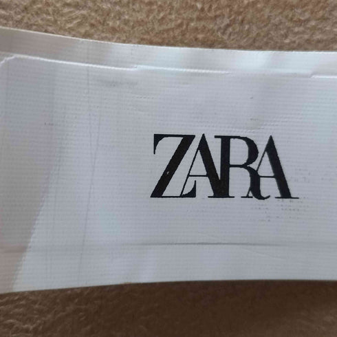 ザラ ZARA CONTRAST CANVAS MINI TOTE BAG コントラストキャンバスミニショッパー レディース