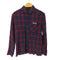 サブサエティ Subciety FRINGE CHECK SHIRT メンズ JPN:L