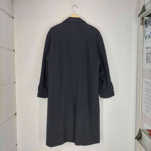 ピュア カシミヤ pure cashmere カシミヤ100比翼ステンカラーコート メンズ JPN:L