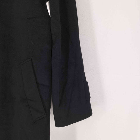 ピュア カシミヤ pure cashmere カシミヤ100比翼ステンカラーコート メンズ JPN:L