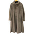 マックスマーラ MAX MARA 白タグ ウールアルパカ シャギーロングコート レディース J 40