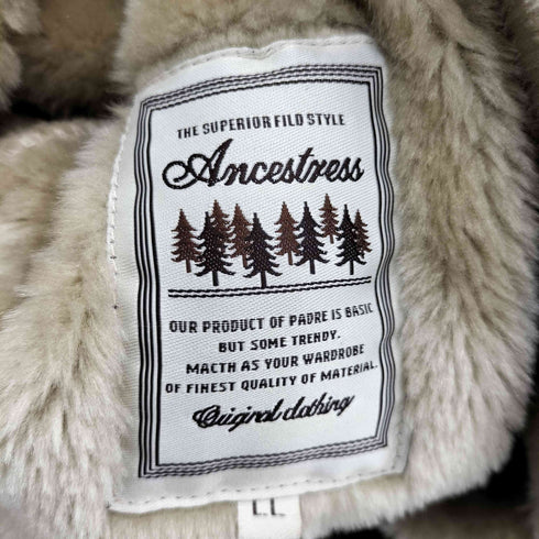 B-3 フェイクムートン フライトジャケット メンズ