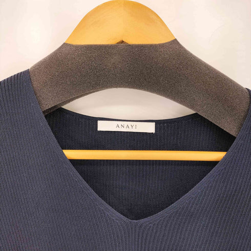 アナイ ANAYI リブニット トップス レディース 38