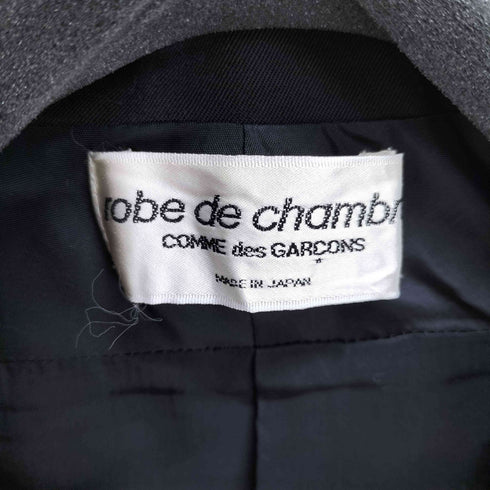 ローブドシャンブルコムデギャルソン robe de chambre COMME des GARCONS ファー ウールギャバ ジャケット レディース