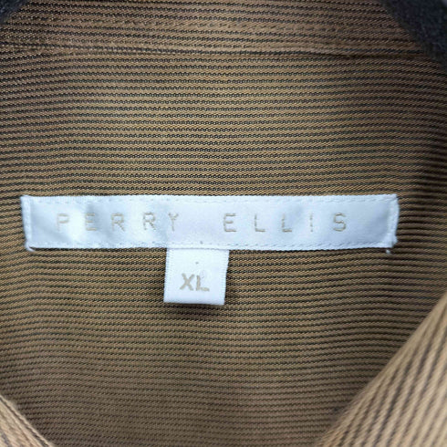 ペリーエリス PERRY ELLIS フラップポケット L/S シャツ メンズ