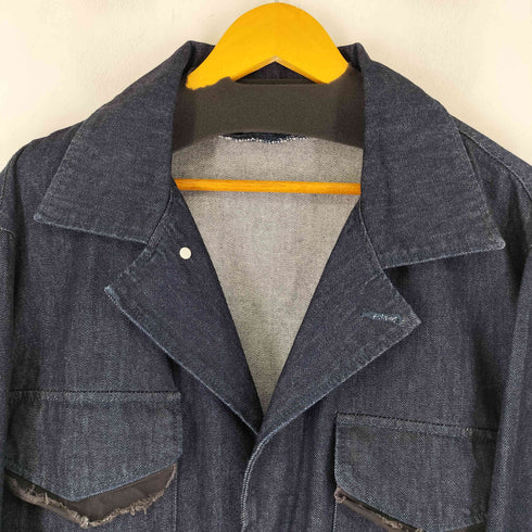 DAINI デニム カバーオール ジャケット メンズ