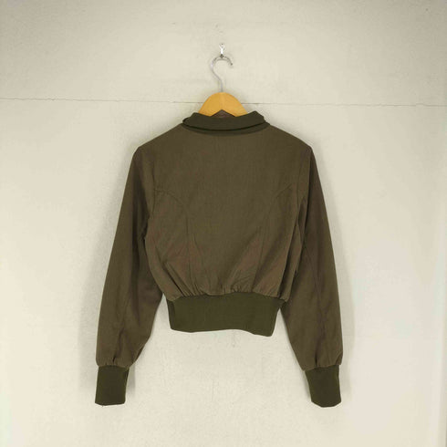 クロップドコーデュロイジャケット Y2K レディース M