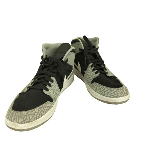 ジョーダンブランド JORDAN BRAND Air Jordan 1 Mid Elephant Toe/Safari メンズ JPN:27